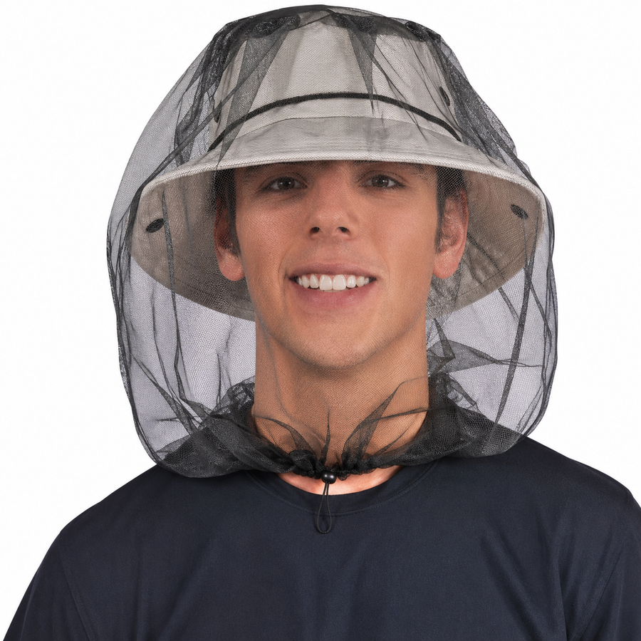 Full Face Protection From Mosquitoes & Insects